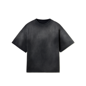300 GSM 'Faded Black' T-Shirt