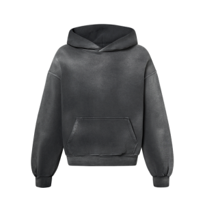 450 GSM 'Faded Black' Hoodie