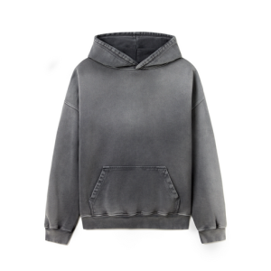 600 GSM 'Faded Gray' Hoodie