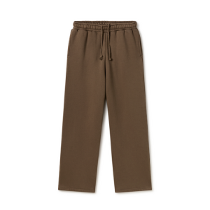 450 GSM 'Mocha Brown' Straight-leg Pants