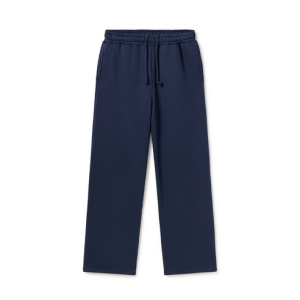 450 GSM 'Navy Blue' Straight-leg Pants