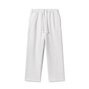 600 GSM 'Light Heather Gray' Straight-leg Pants