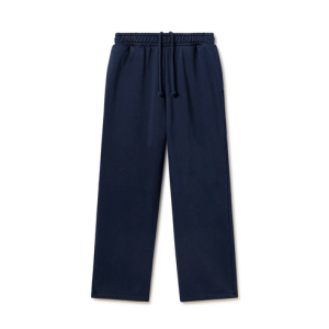 600 GSM 'Navy Blue' Straight-leg Pants