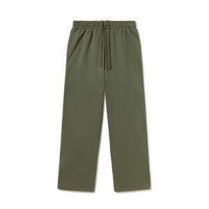 600 GSM 'Olive' Straight-leg Pants