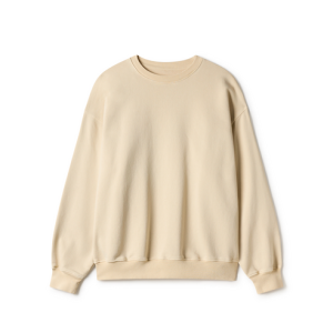 600 GSM 'Cloud Cream' Crewneck