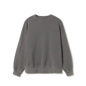 600 GSM 'Mud Gray' Crewneck