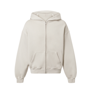 450 GSM 'Ecru' Zipper