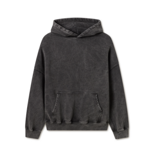 600 GSM 'Vintage Black' Hoodie
