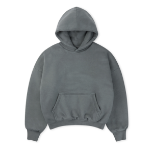 1000 GSM 'Iron Gray' Double Hoodie