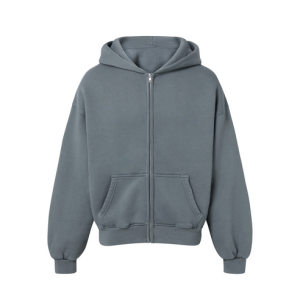 450 GSM 'Iron Gray' Zipper