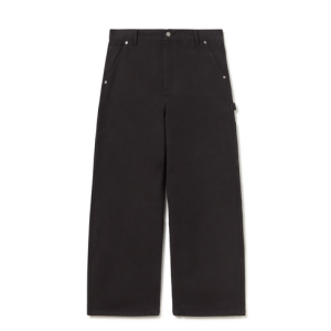 'Jet Black' Carpenter Pants