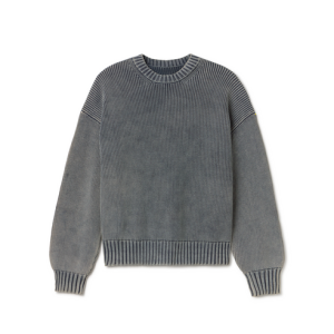7 Gauge 'True Indigo' Knit