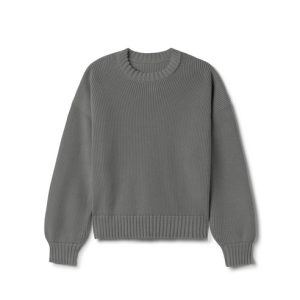 7 Gauge 'Mud Gray' Knit