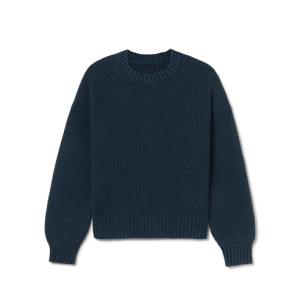 7 Gauge 'Vintage Navy' Knit