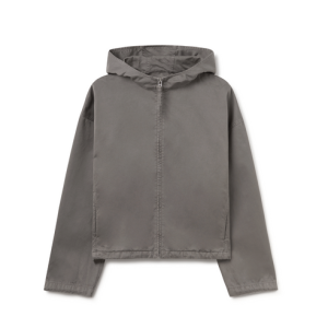 'Mud Gray' Twill Jacket