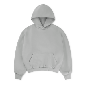 1000 GSM 'Neutral Gray' Double Hoodie