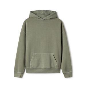 600 GSM 'Vintage Olive' Hoodie