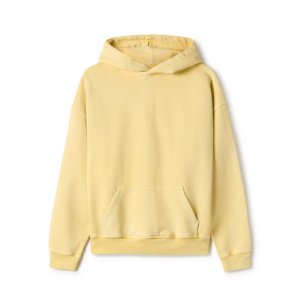 600 GSM 'Vintage Yellow' Hoodie