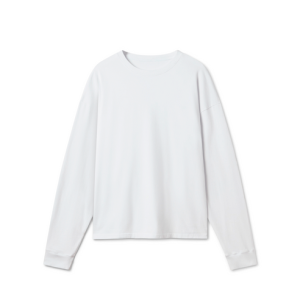 300 GSM 'Pure White' Longsleeve