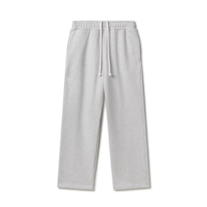 450 GSM 'Light Heather Gray' Straight-leg Pants