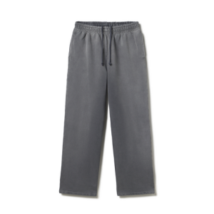 600 GSM 'Faded Gray' Straight-leg Pants