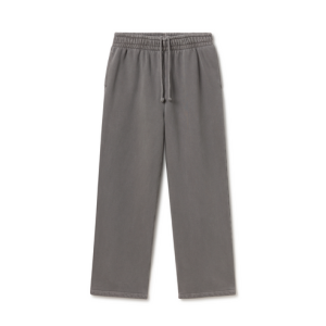 600 GSM 'Mud Gray' Straight-leg Pants