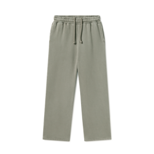 600 GSM 'Vintage Olive' Straight-leg Pants