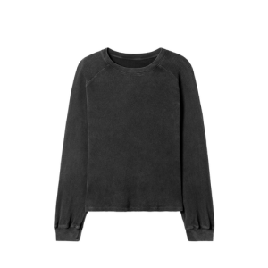 350 GSM 'Vintage Black' Thermal Longsleeve