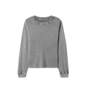 350 GSM 'Vintage Gray' Thermal Longsleeve