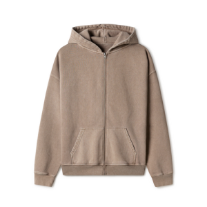600 GSM 'Vintage Taupe' Zipper