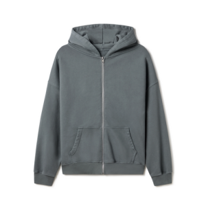 600 GSM 'Iron Gray' Zipper