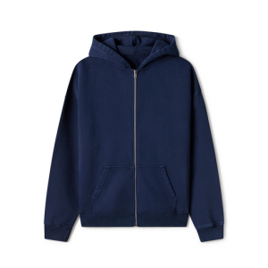 600 GSM 'Navy Blue' Zipper