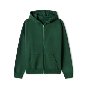 600 GSM 'Pine Green' Zipper