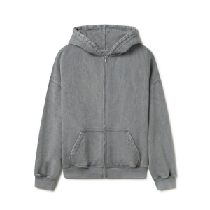 600 GSM 'Vintage Gray' Zipper