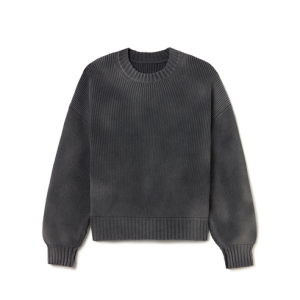 7 Gauge 'Vintage Black' Knit