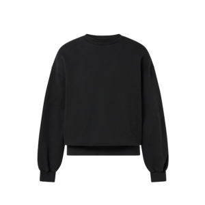 450 GSM 'Jet Black' Crewneck
