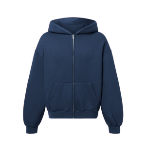 450 GSM 'Navy Blue' Zipper
