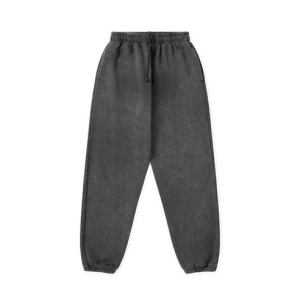 600 GSM 'Vintage Black' Sweatpants